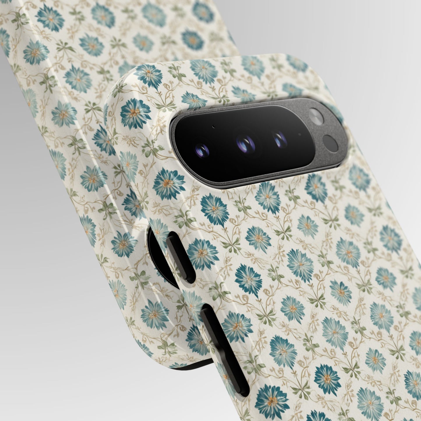 Vintage Tile Blossom Phone Case