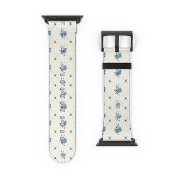 Vintage Quilt Blossom Watch Band