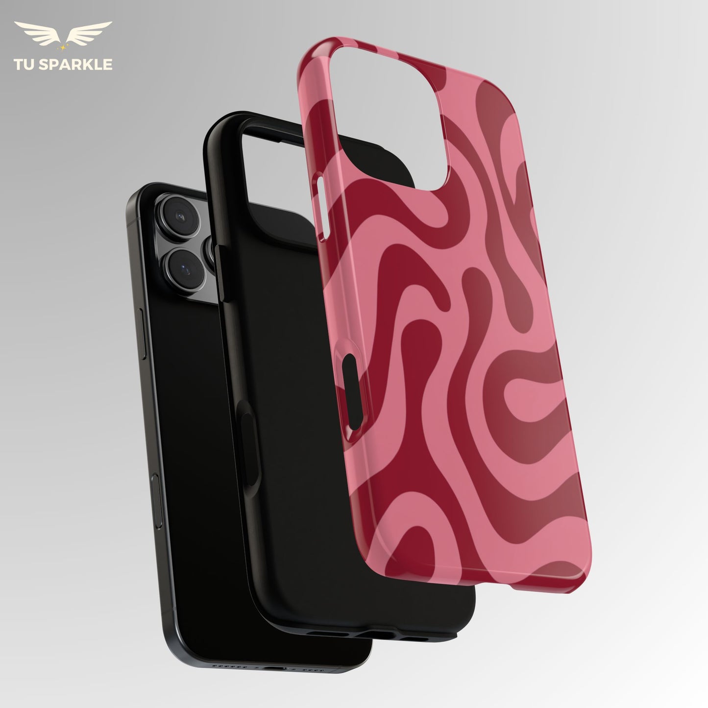 Cherry Sunset Swirl Phone Case