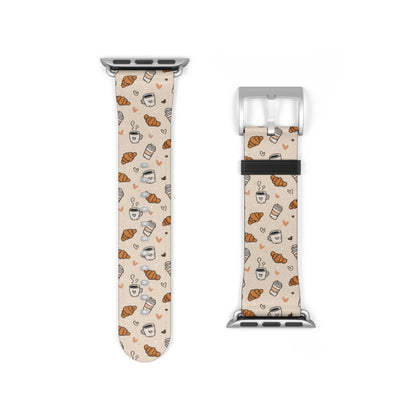 Croissant & Chill Watch Band