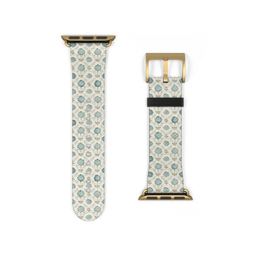 Vintage Tile Blossom Watch Band