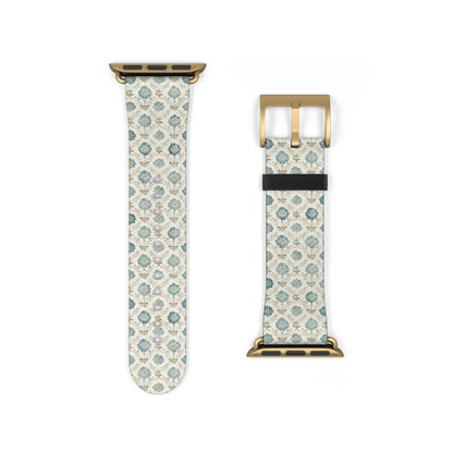 Vintage Tile Blossom Watch Band