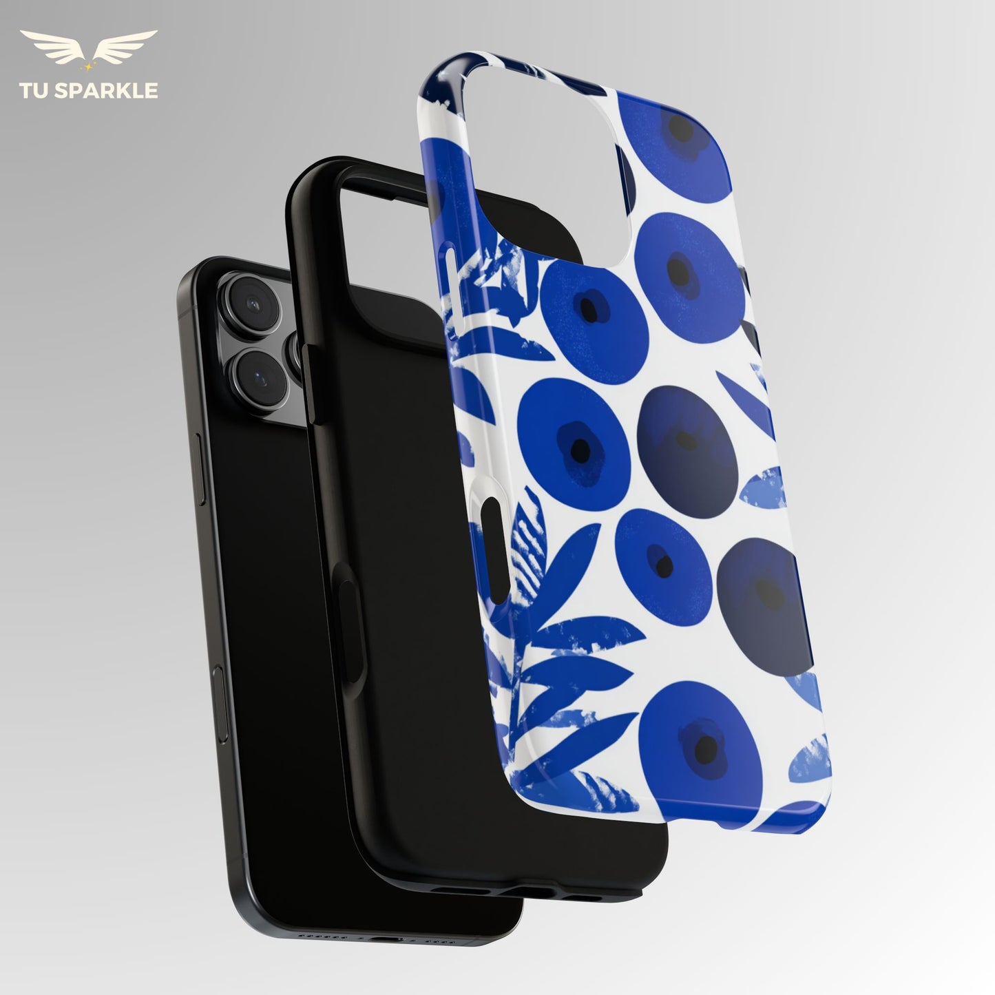 Cobalt Berry Phone Case