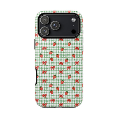 Strawberry Picnic Phone Case