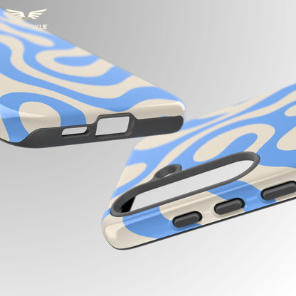 Blue Lagoon Swirl Phone Case