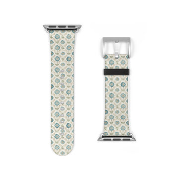 Vintage Tile Blossom Watch Band