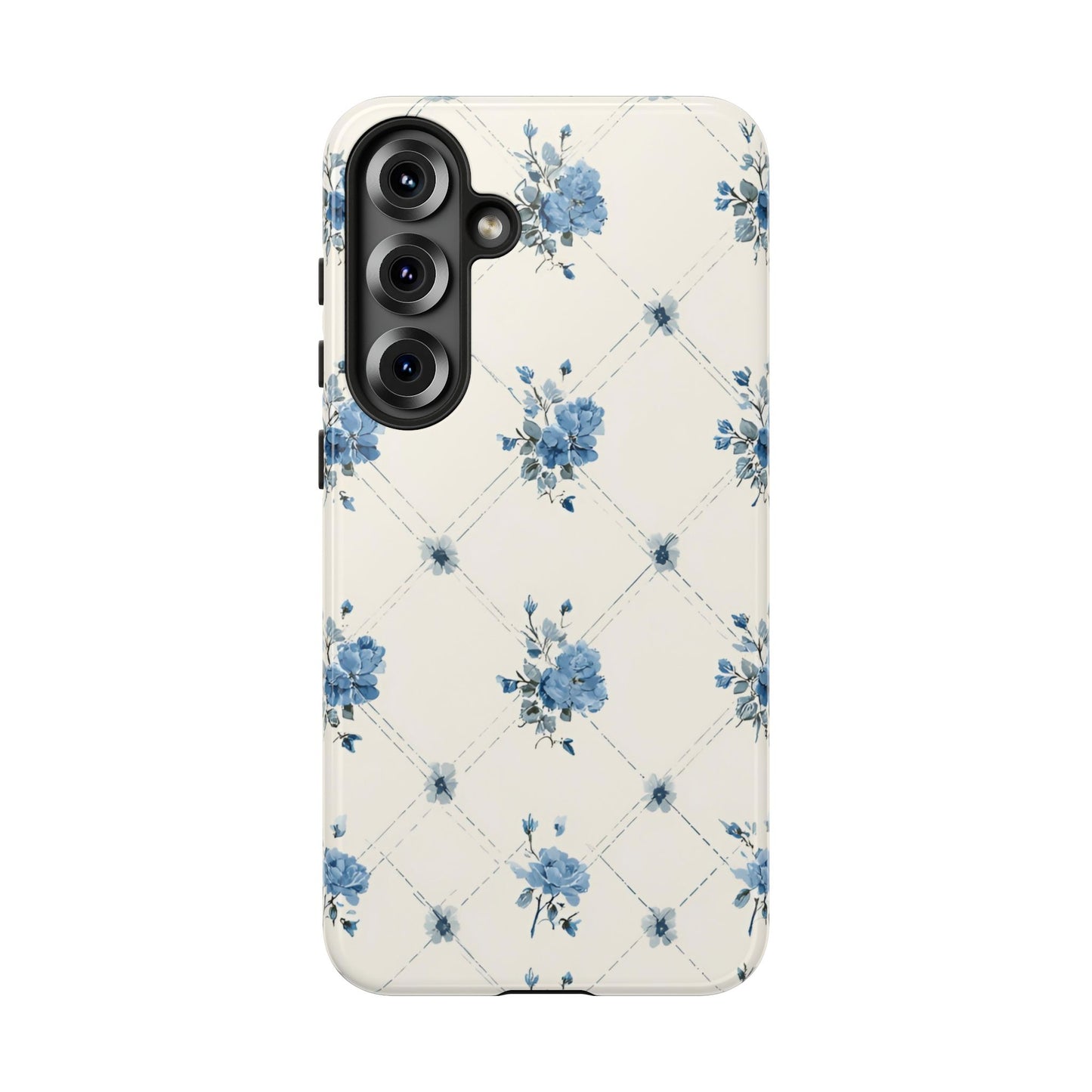 Vintage Quilt Blossom Phone Case