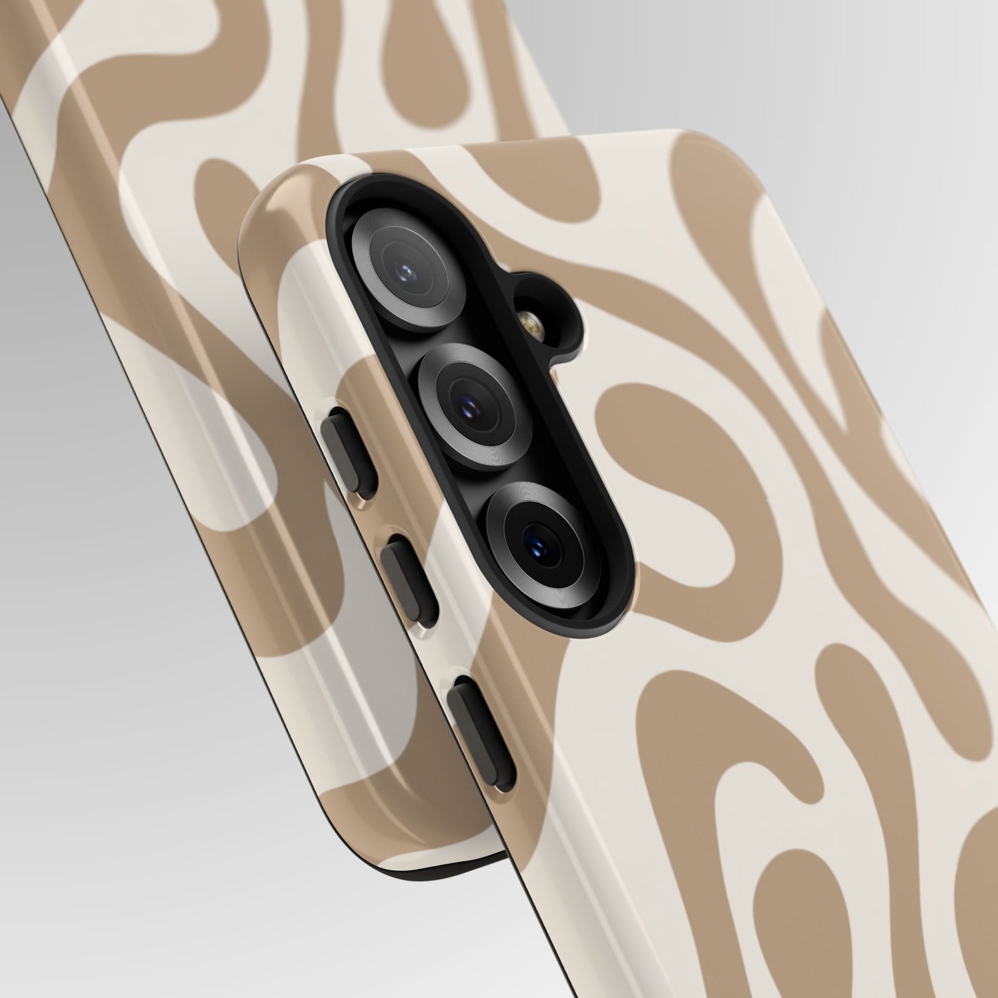Vanilla Cream Swirl Phone Case
