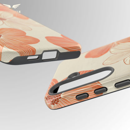Coral Retro Crush Phone Case
