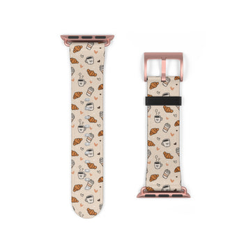 Croissant & Chill Watch Band