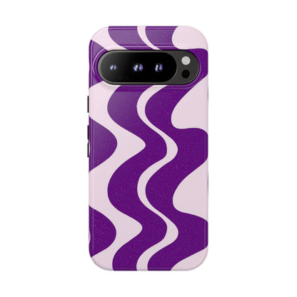 Lavender Dream Wave Phone Case