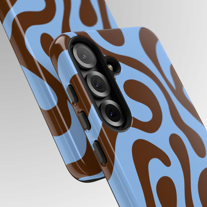 Espresso Lagoon Swirl Phone Case