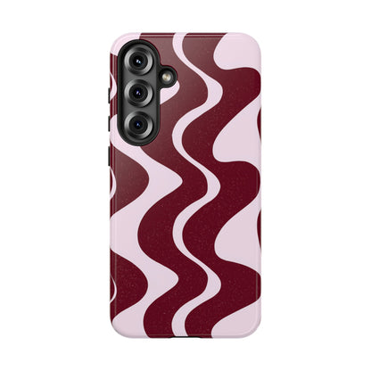 Cherry Velvet Wave Phone Case