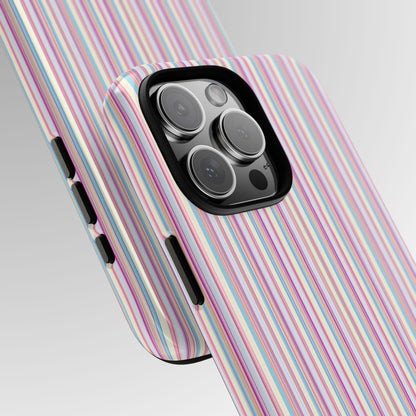Cotton Candy Stripes Phone Case