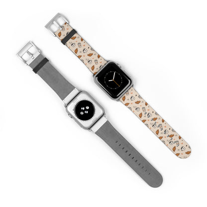 Croissant & Chill Watch Band