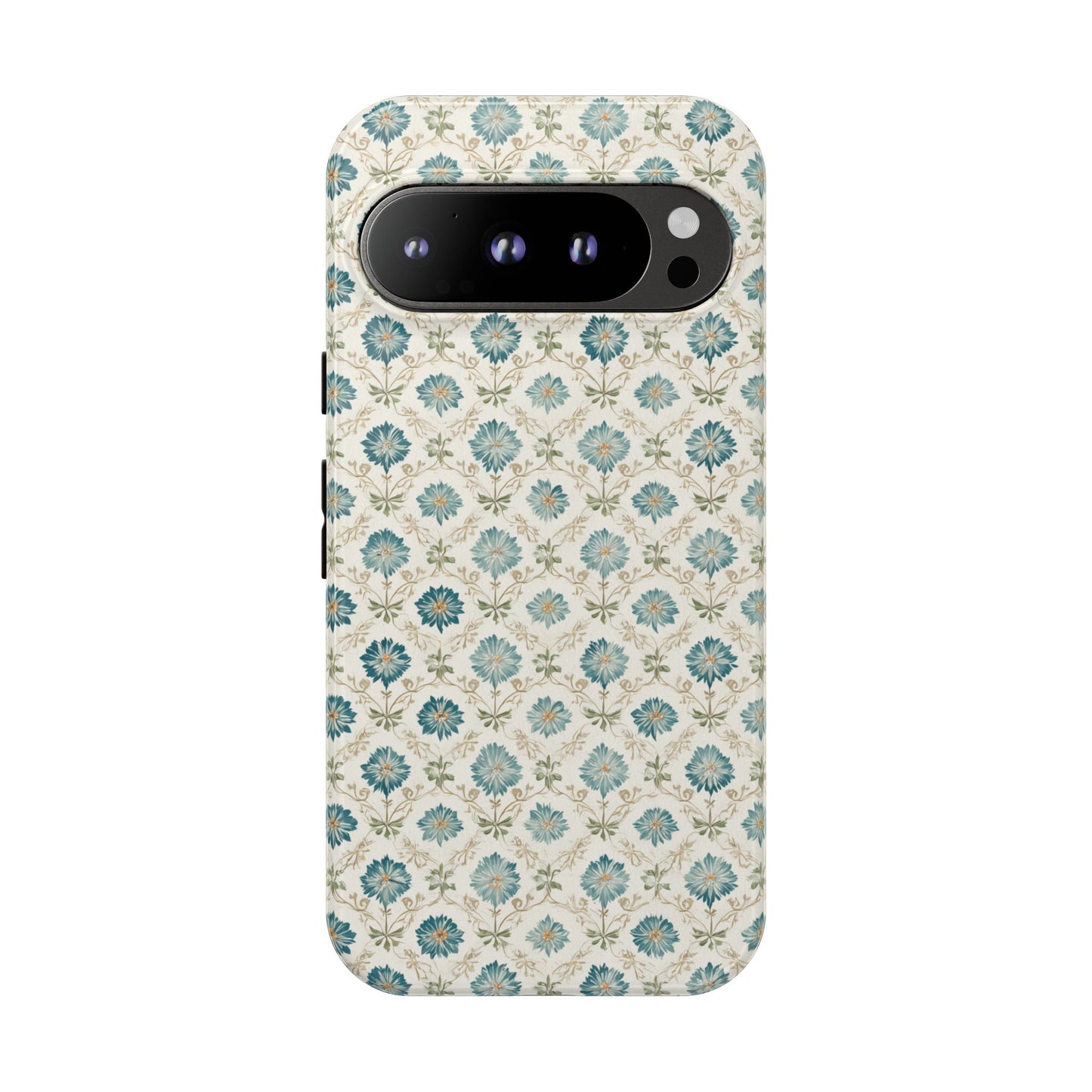Vintage Tile Blossom Phone Case