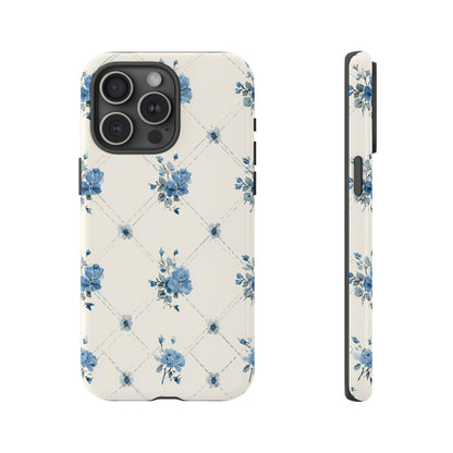 Vintage Quilt Blossom Phone Case