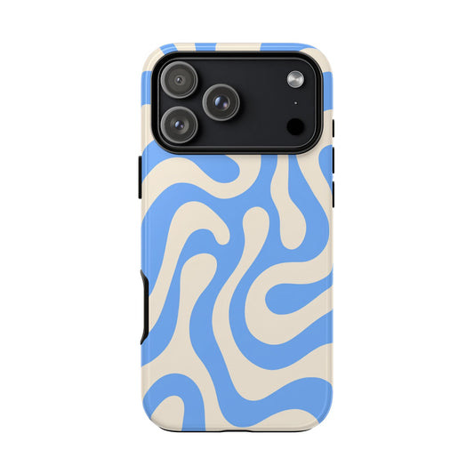 Blue Lagoon Swirl Phone Case